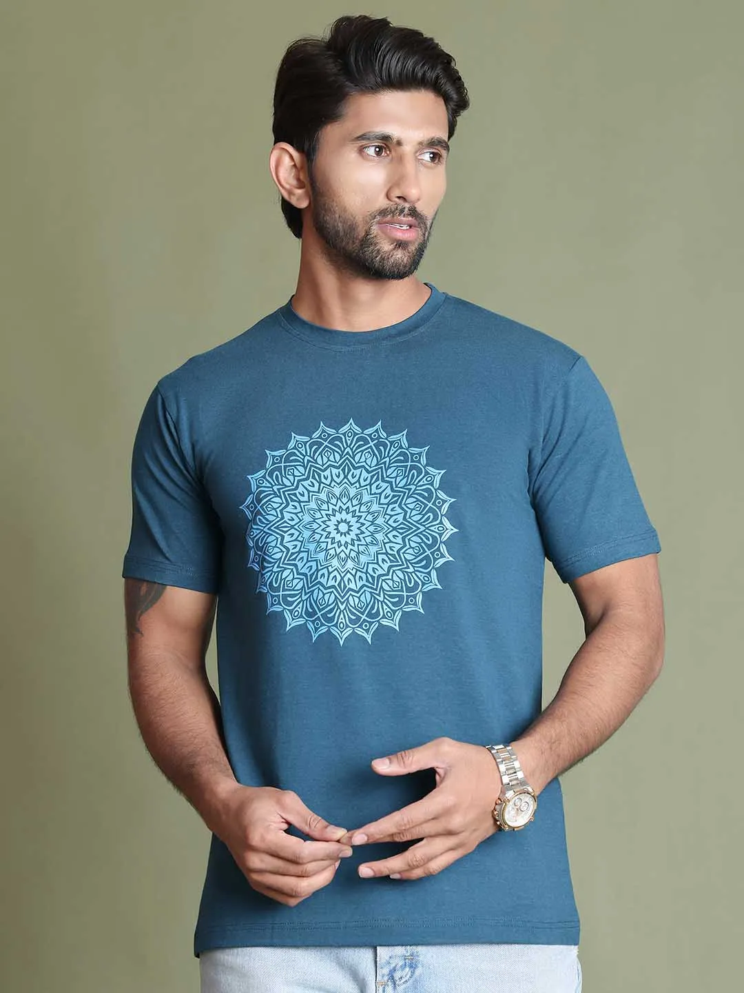 Supreme Luxe Bamboo Tee - Blue