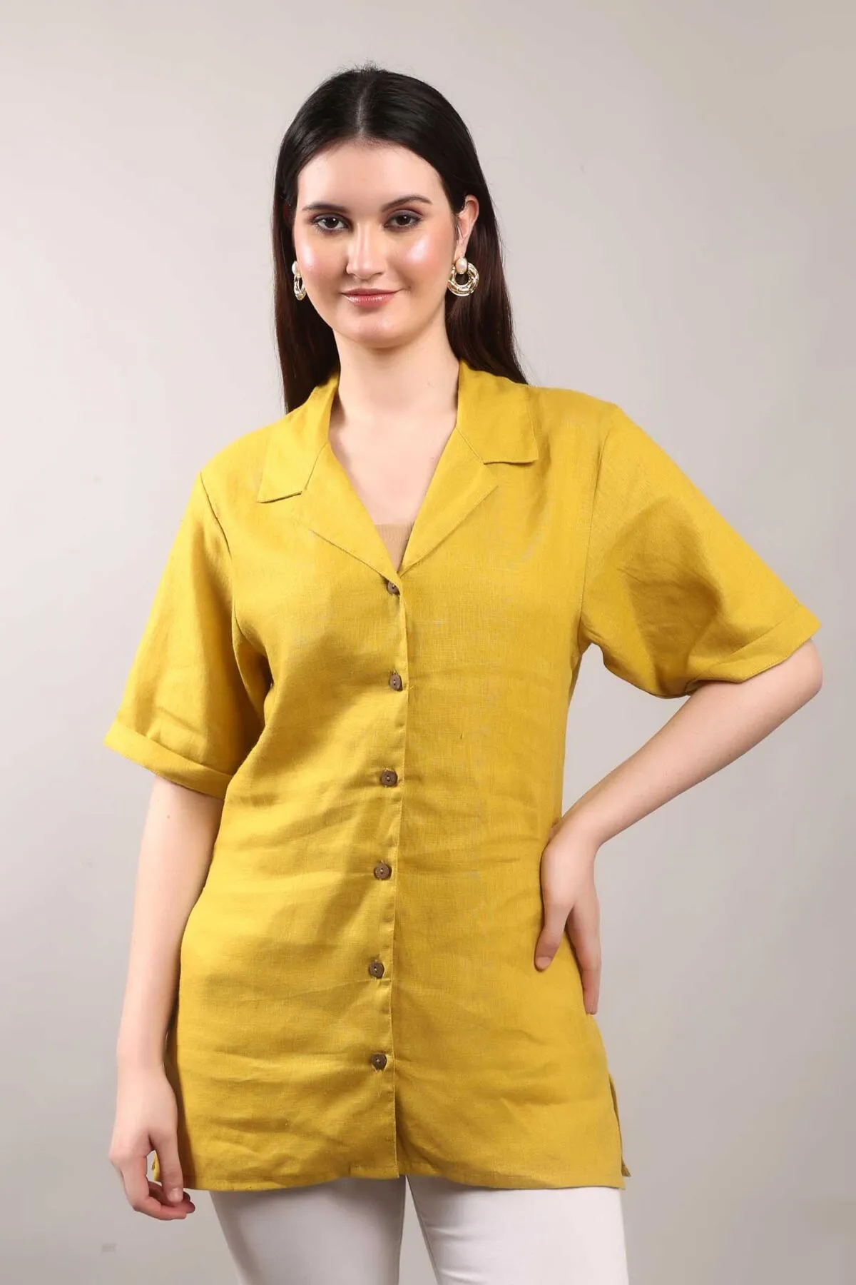Marigold Drift Shirt